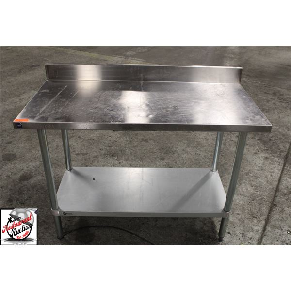 BAILIFF SEIZURE:SAGETRA 48"X24"X34" S/S WORKTABLE