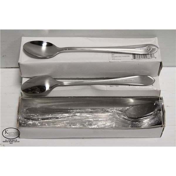 36 NEW JOHNSON ROSE NIAGARA ICED TEA SPOONS