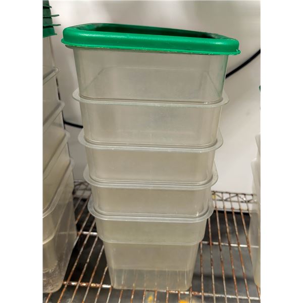 BAILIFF SEIZURE: LOT OF 5 CAMBRO 4QT INGREDIENT