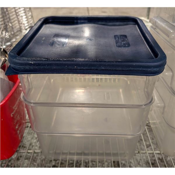 BAILIFF SEIZURE: 2 CAMBRO 12QT INGREDIENT BINS W/