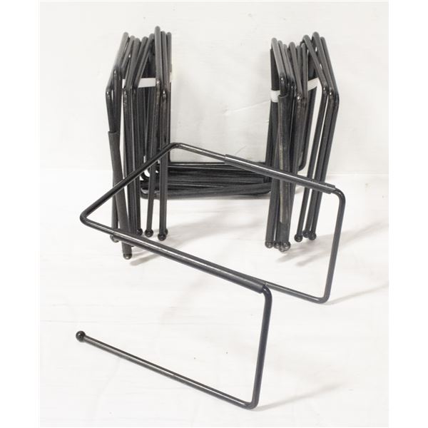 10PCS PIZZA PAN TRAY TABLE STANDS