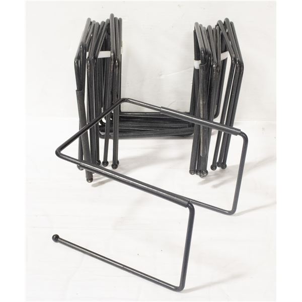 10PCS PIZZA PAN TRAY TABLE STANDS
