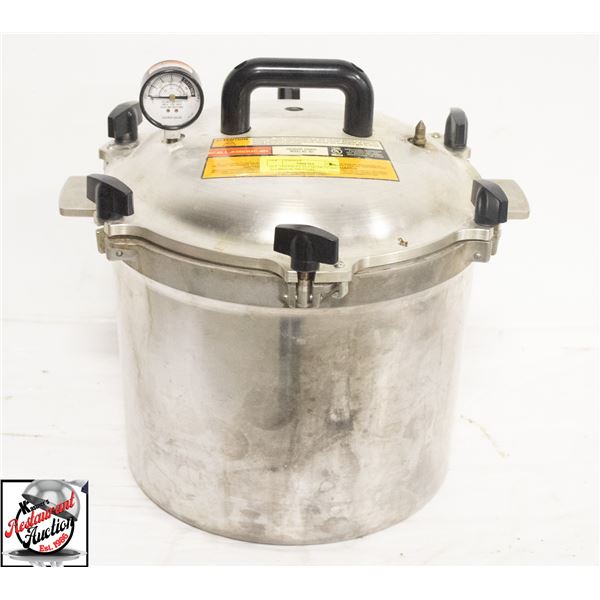 ALL AMERICAN 21.5 QUART CAST ALUMINUM PRESSURE