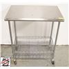 Image 1 : 30" X 20" X 36" WORKTOP RACK ON CASTORS