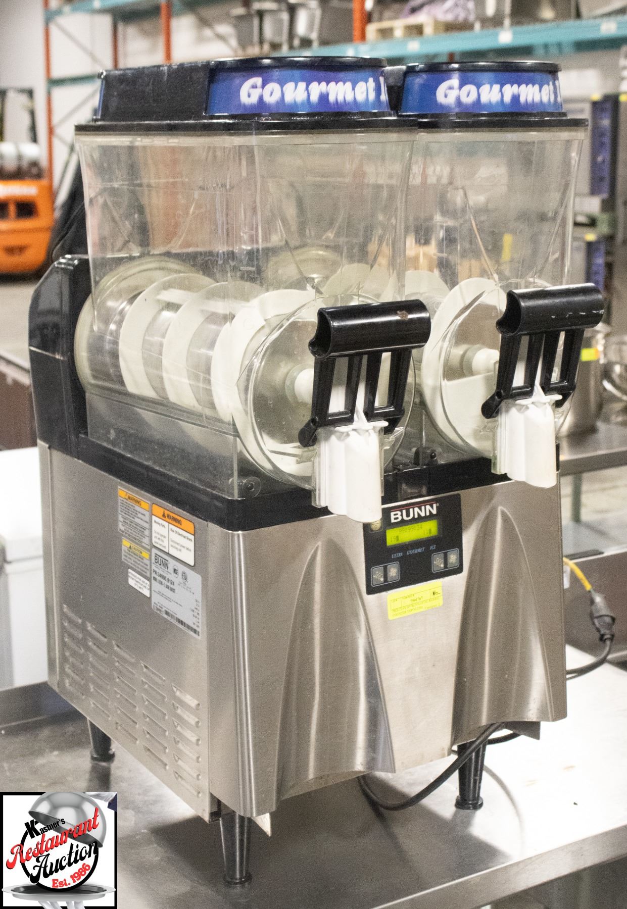 *SOLD AS IS* BUNN DUAL BARREL COUNTER TOP SLUSH