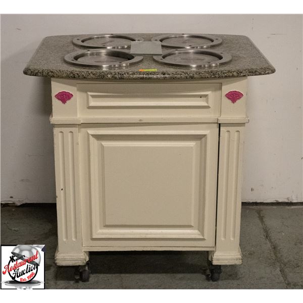 HATCH GRANITE TOP PLATE DISPENSER