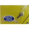 Image 5 : Ford Metal 2 Door Parts Cabinet, Vintage, W/ Key & Three Ford Patches, 20" x 24" x 8 1/2"