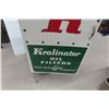 Image 3 : Service Station Rolling Metal Oil Filter Cabinet, C. 1950s–1960s, 41" x 18" x 20"