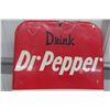 Image 2 : Dr Pepper Metal Tin Thermometer W/ Bulb, C. 1950s, 9 3/4" x 36"