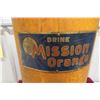 Image 2 : Vintage Drink Mission Orange Soda Fountain Syrup Dispenser by California Crushed Fruit Corp