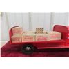 Image 3 : Lincoln Pressed Steel Coca-Cola Delivery Toy Truck, C. 1950s, W/ Wood Blocks, 15 1/2" Long