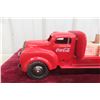 Image 7 : Lincoln Pressed Steel Coca-Cola Delivery Toy Truck, C. 1950s, W/ Wood Blocks, 15 1/2" Long