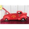 Image 1 : Otaco Minnito Auto Wrecker Pressed Steel Toy Truck, C. 1940s, 16" Long