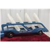 Image 13 : Tonka Marine Service Hauler Pressed Steel Truck W/ Boat Trailer, W/ Four Boats