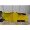 Image 15 : Structo Auto Transport Pressed Steel Truck & Trailer, W/ Two Metal Cars, C. 1950s–1960s, 22" Long