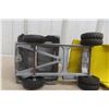 Image 16 : Structo Auto Transport Pressed Steel Truck & Trailer, W/ Two Metal Cars, C. 1950s–1960s, 22" Long