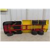 Image 10 : Brunswick Toy Truck, International R190 Flatbed Lumber Hauler, 1/16 Scale, 18 1/2" Long