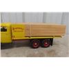 Image 8 : Brunswick Toy Truck, International R190 Flatbed Lumber Hauler, 1/16 Scale, 18 1/2" Long