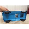 Image 19 : Tonka Farm Pressed Steel Stake Bed Truck W/ Horse Trailer, C. 1950s–Early 1960s, 21 1/2" Long