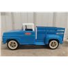 Image 2 : Tonka Farm Pressed Steel Stake Bed Truck W/ Horse Trailer, C. 1950s–Early 1960s, 21 1/2" Long