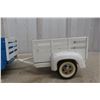 Image 6 : Tonka Farm Pressed Steel Stake Bed Truck W/ Horse Trailer, C. 1950s–Early 1960s, 21 1/2" Long