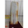 Image 9 : Drink Coca-Cola Vertical Metal Tin Sign, C. 1940s, St Thomas, 17" x 53"