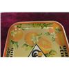 Image 3 : Orange Crush Metal Tray W/ Graphics of Crushy, 1931, 10 1/2" x 13 1/2"