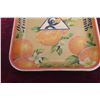 Image 5 : Orange Crush Metal Tray W/ Graphics of Crushy, 1931, 10 1/2" x 13 1/2"