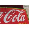Image 3 : Coca-Cola “Sold Here Ice Cold” Porcelain Sign, C. 1930s, 12 1/4" x 29 1/2"