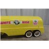 Image 12 : Structo GMC Pressed Metal Truck W/ White Rose Tanker Trailer, C. 1950s, 25" Long