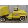 Image 2 : Structo GMC Pressed Metal Truck W/ White Rose Tanker Trailer, C. 1950s, 25" Long
