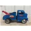 Image 1 : Tonka Classic Pressed Metal Tow Truck, Professionally Restored, C. 1950s, 11" Long