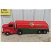 Image 10 : Otaco Minnitoy BA Pressed Metal Tanker Truck & Trailer, C. 1940s–1950s, 28 1/2" Long