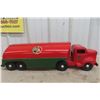 Image 1 : Otaco Minnitoy BA Pressed Metal Tanker Truck & Trailer, C. 1940s–1950s, 28 1/2" Long