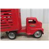 Image 11 : Tonka Pressed Metal Livestock Hauler Truck & Trailer, C. 1950s, 22" Long
