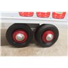 Image 17 : Otaco Minnitoy Heinz Pressed Metal Truck & Trailer, C. 1940s–1950s, 28" Long
