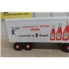 Image 5 : Otaco Minnitoy Heinz Pressed Metal Truck & Trailer, C. 1940s–1950s, 28" Long