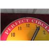 Image 3 : Piston Ring Light-Up Clock, Working, Perfect Circle, C. 1940s–1950s, 17" Diameter