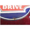 Image 4 : GM Hydra-Mattic Drive Porcelain Dealership Sign W/ Rich Cobalt, C. 1940s–Early 1950s, 19" x 16"