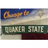 Image 6 : Quaker State Winter Oil Heavy Paper Banner, C. Early 1940s, 34" x 57"