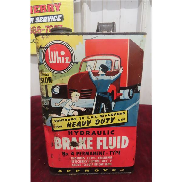 Whiz Hydraulic Brake Fluid One Gallon Can