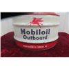 Image 7 : Mobil Oil Outboard 2.5 Gallon Can