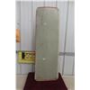 Image 10 : Drink Mission Orange Embossed Metal Tin Vertical Sign by St Thomas, C. 1950s, 17 1/2" x 53"