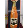 Image 4 : Drink Mission Orange Embossed Metal Tin Vertical Sign by St Thomas, C. 1950s, 17 1/2" x 53"