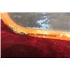 Image 9 : Drink Mission Orange Embossed Metal Tin Vertical Sign by St Thomas, C. 1950s, 17 1/2" x 53"