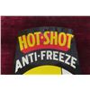 Image 2 : Hot Shot Antifreeze Metal Tin Thermometer W/ Bulb, C. 1940s, 7 1/2" x 20"