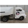 Image 2 : Smith-Miller North Star Metal Tanker Truck & Trailer, Professionally Restored, C. 1940s–1950s
