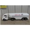 Image 7 : Smith-Miller North Star Metal Tanker Truck & Trailer, Professionally Restored, C. 1940s–1950s