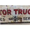 Image 14 : International Motor Trucks Sales & Service Two-Sided Porcelain Dealership Sign, 24" x 48"
