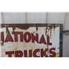 Image 16 : International Motor Trucks Sales & Service Two-Sided Porcelain Dealership Sign, 24" x 48"
